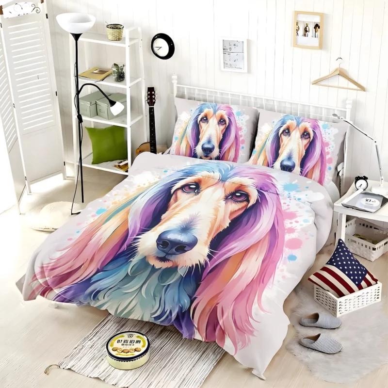 Dog Noble Companion Afghan Hound Bedding Set