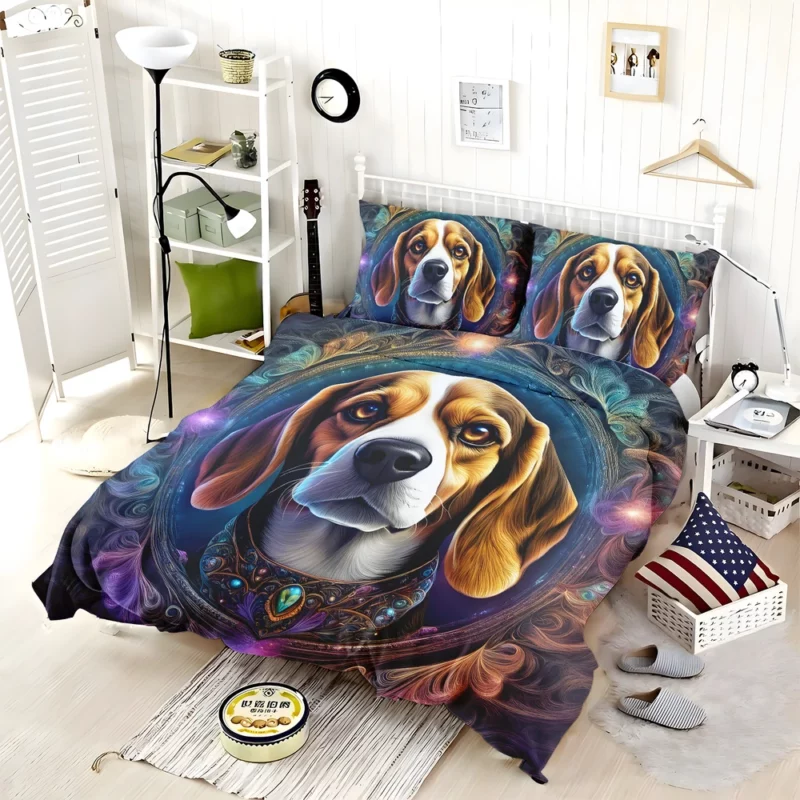 Dog Scent Trailblazer Beagle Explorer Bedding Set