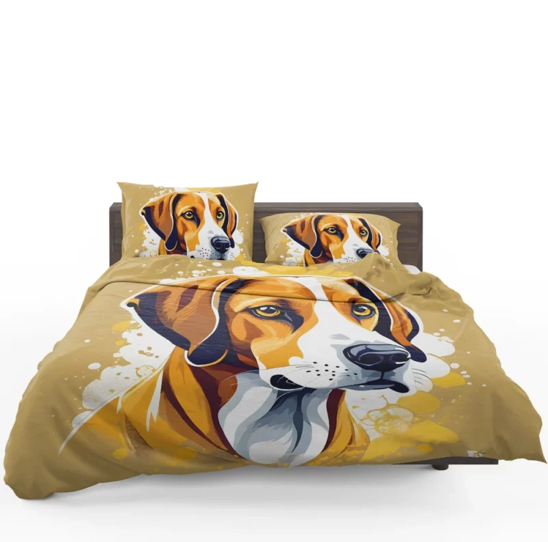 Dog Sleek Runner American Foxhound Agility Bedding Set 1