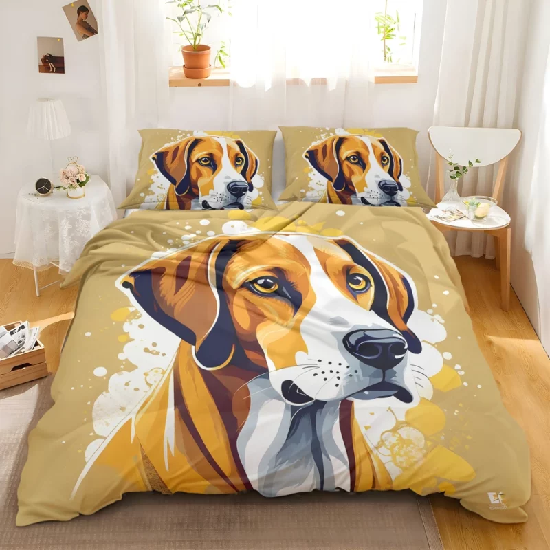 Dog Sleek Runner American Foxhound Agility Bedding Set 2