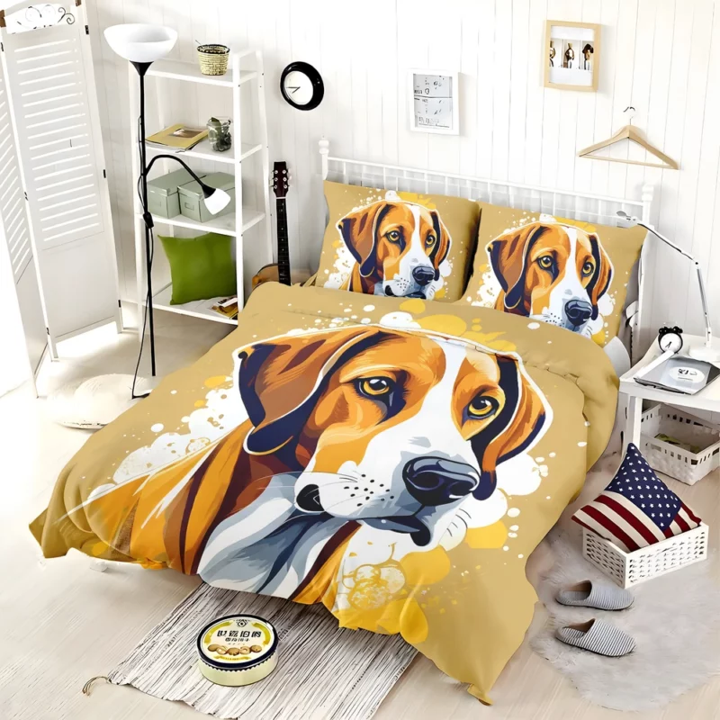 Dog Sleek Runner American Foxhound Agility Bedding Set