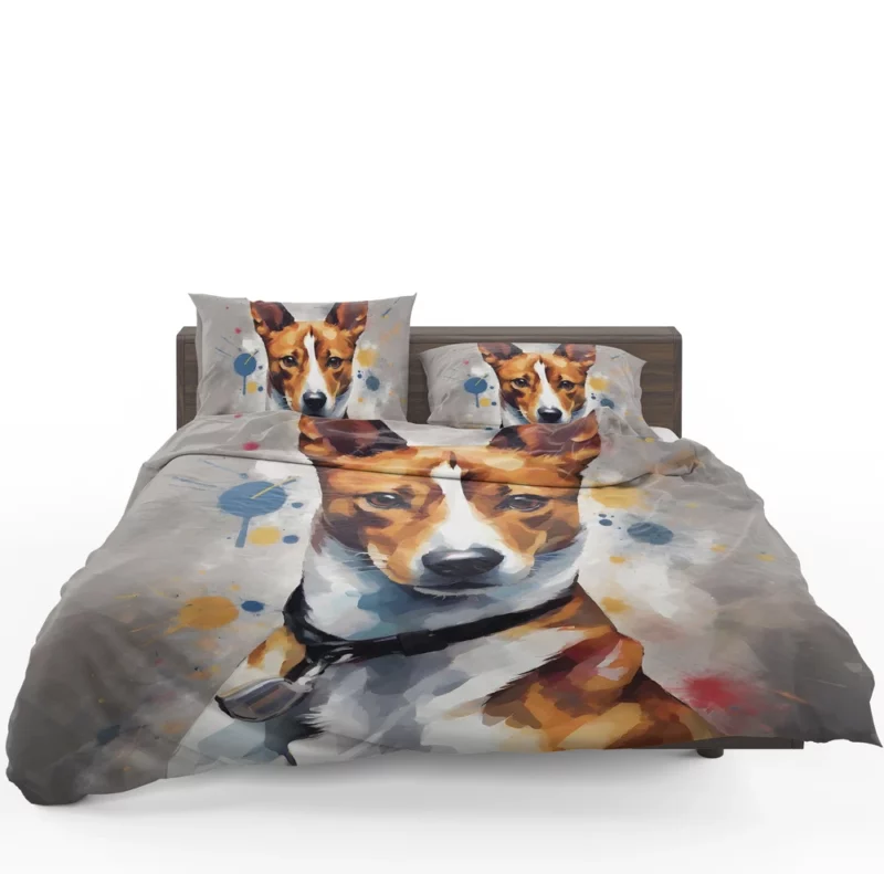 Dog Swift Runner Basenji Hound Bedding Set 1