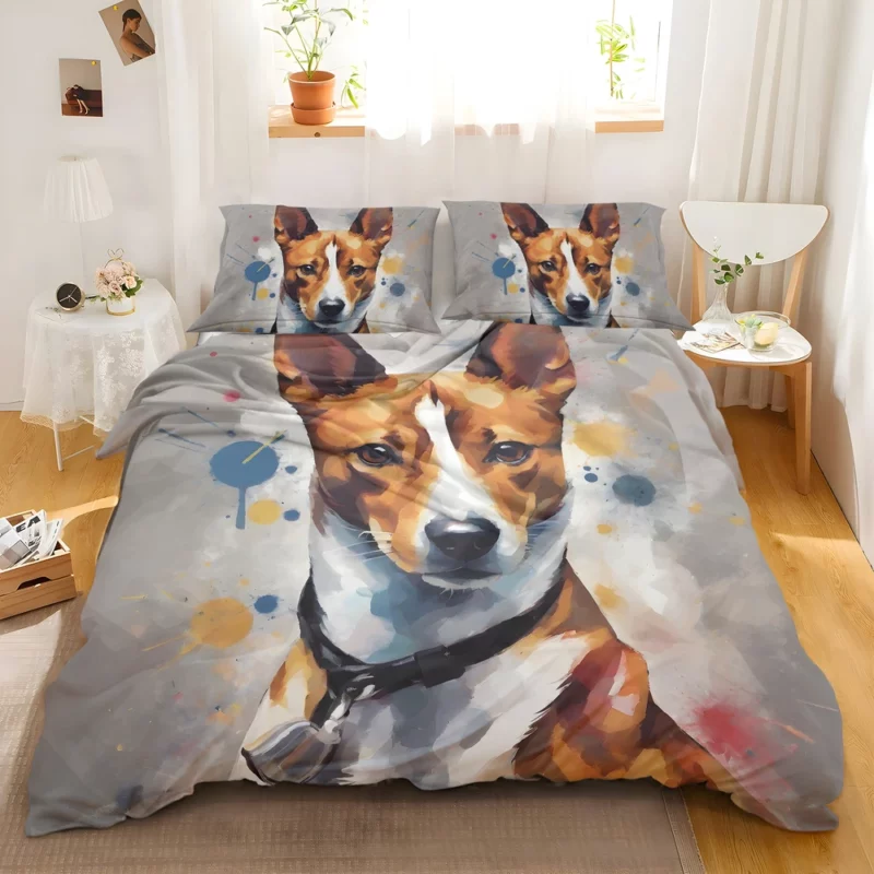 Dog Swift Runner Basenji Hound Bedding Set 2