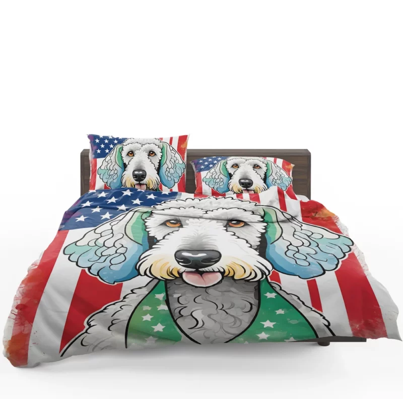 Dog Trusty Companion Bedlington Terrier Bedding Set 1