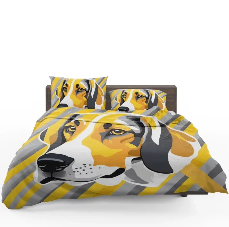 Dog Versatile Hunter American Foxhound Companion Bedding Set 1