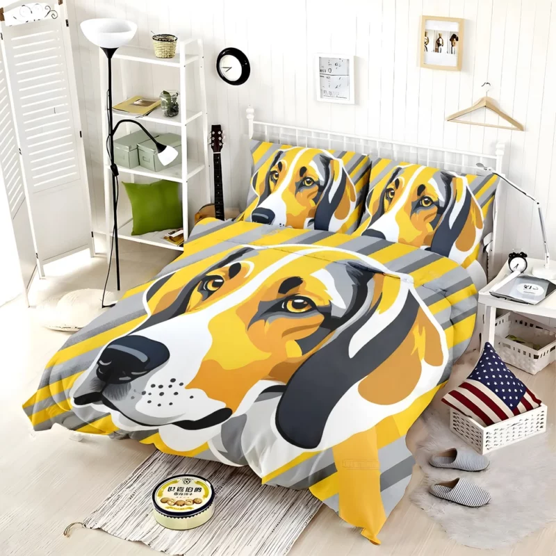 Dog Versatile Hunter American Foxhound Companion Bedding Set