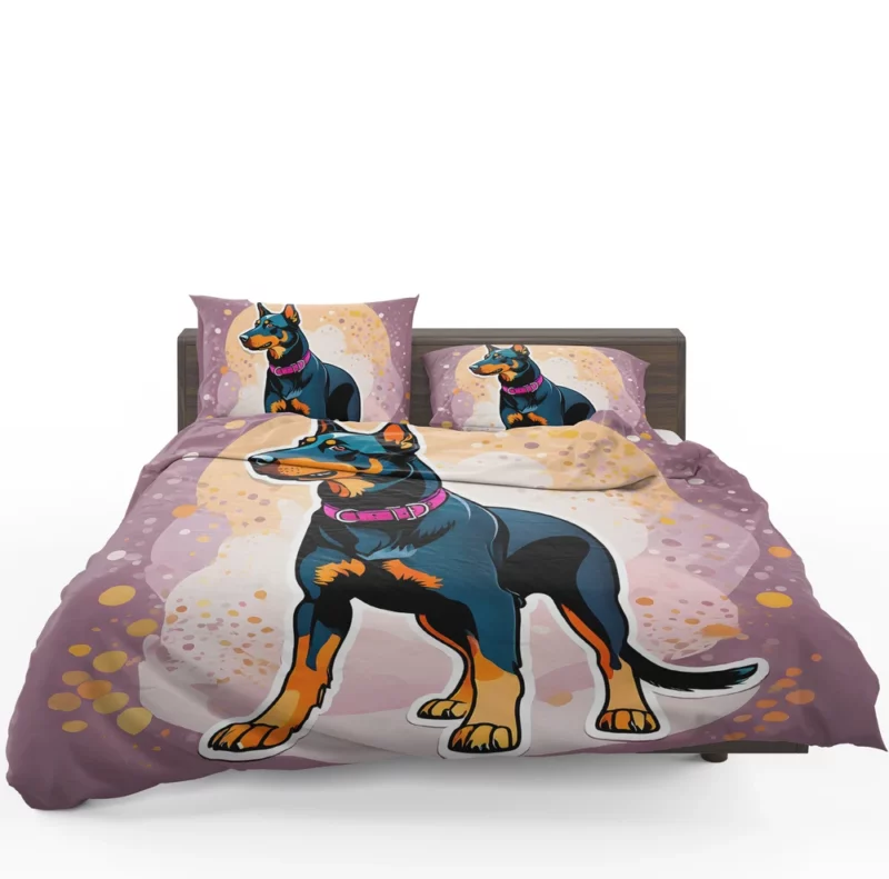 Dog Vigilant Guardian Beauceron Protector Bedding Set 1