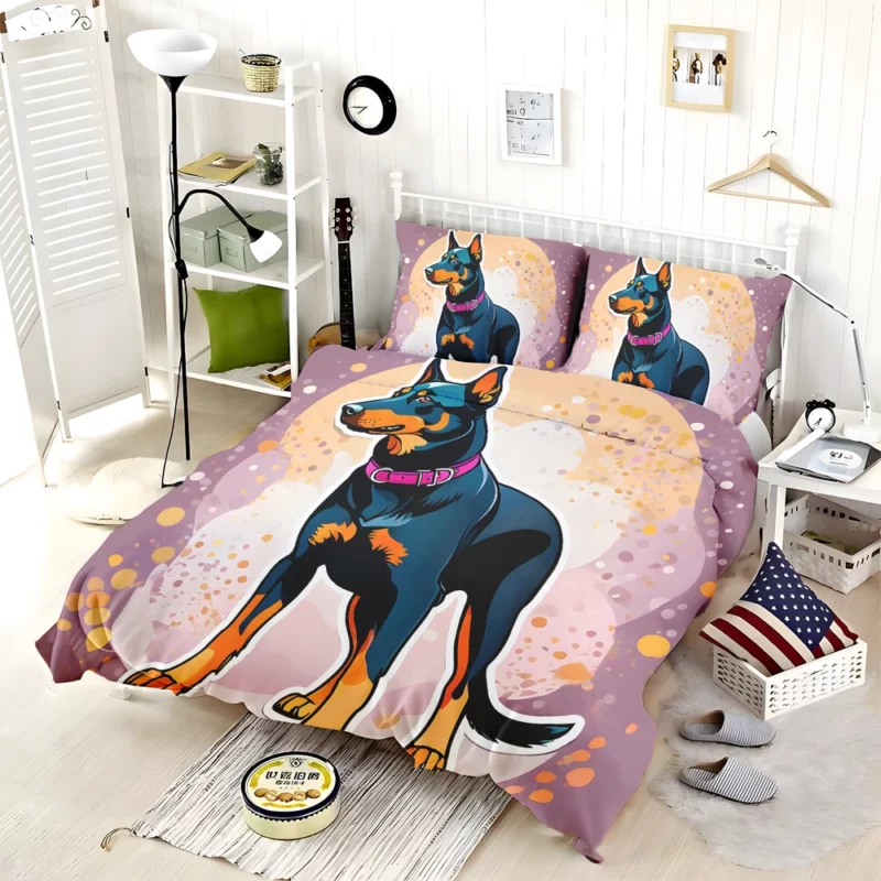 Dog Vigilant Guardian Beauceron Protector Bedding Set