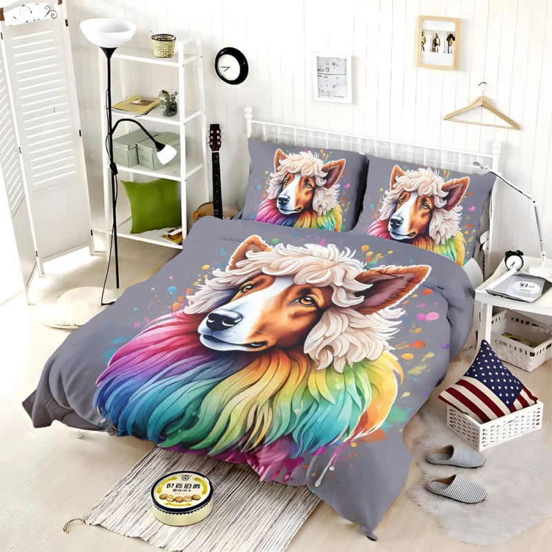 Dog Vigilant Guardian Belgian Sheepdog Protector Bedding Set