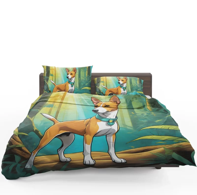 Dog Vocal Guardian Basenji Protector Bedding Set 1