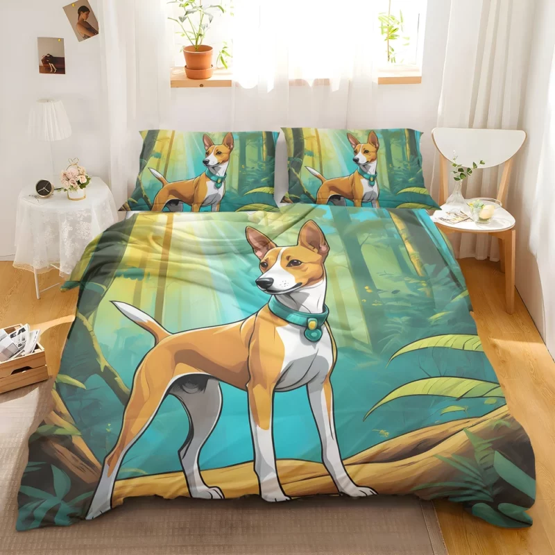 Dog Vocal Guardian Basenji Protector Bedding Set 2