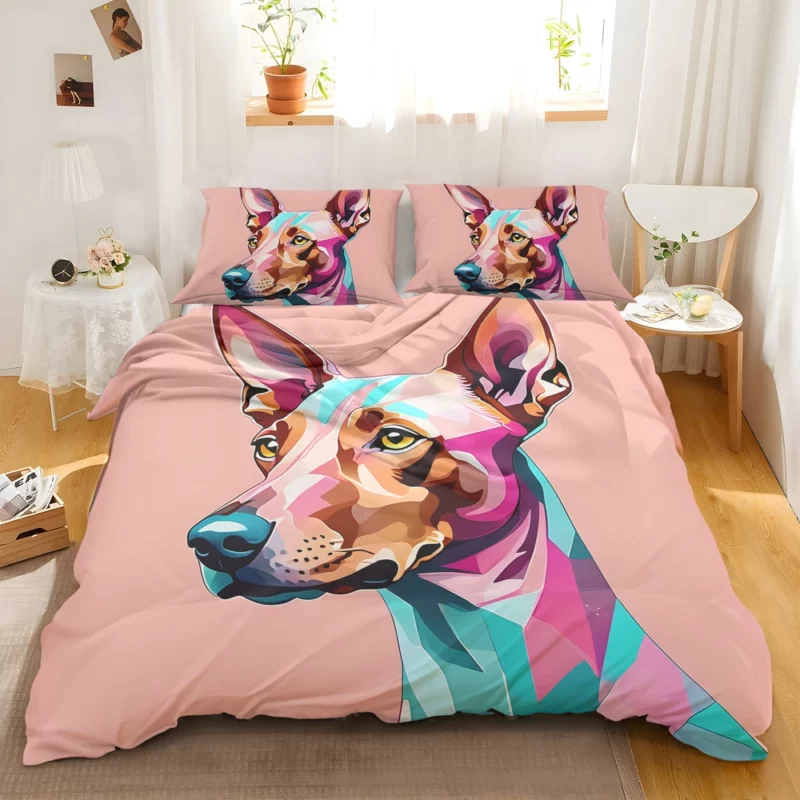 Elegant Ears Pharaoh Hound Dog Bedding Set 2