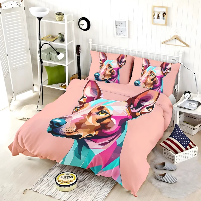 Elegant Ears Pharaoh Hound Dog Bedding Set