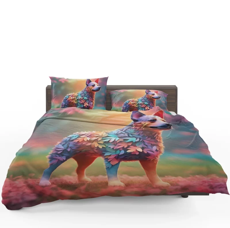 Energetic Australian Cattle Dog Companion Bedding Set 1