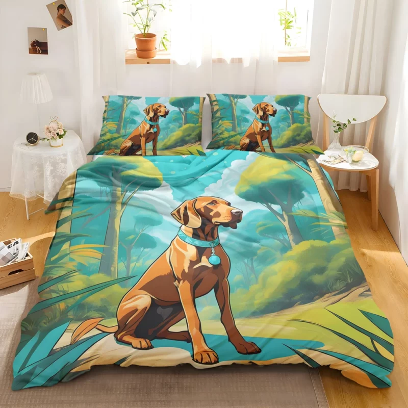 Energetic Beauty Vizsla Dog Bedding Set 2