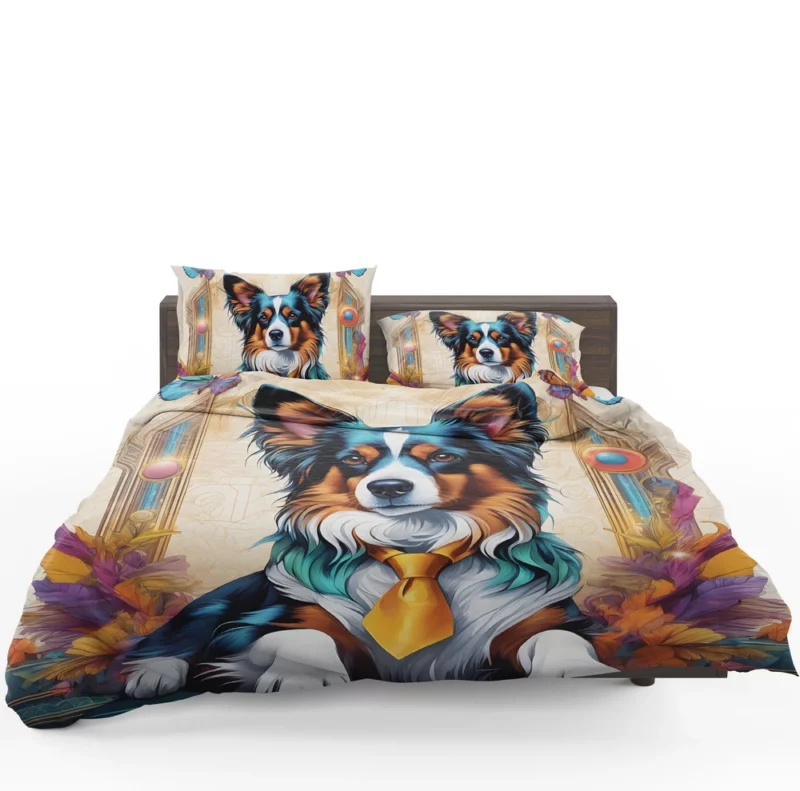 Energetic Papillon Small Dog Wonder Bedding Set 1