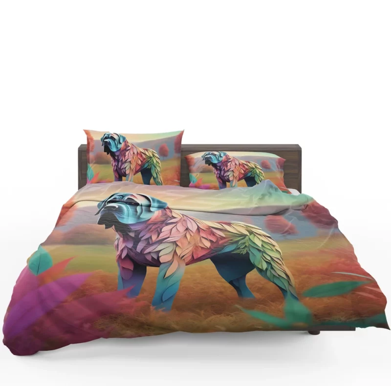 English Mastiff Charm Teen Birthday Joy Bedding Set 1