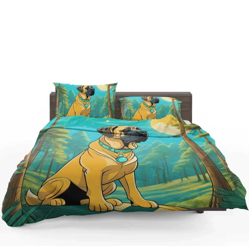 English Mastiff Delight Teen Joyful Surprise Bedding Set 1