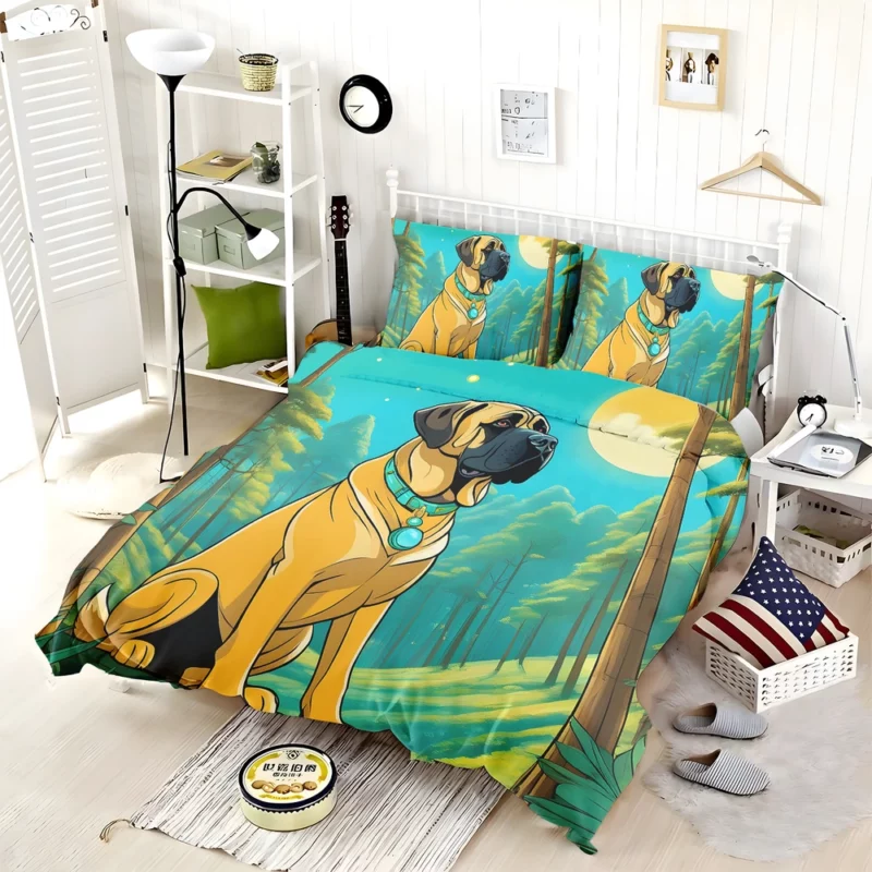 English Mastiff Delight Teen Joyful Surprise Bedding Set