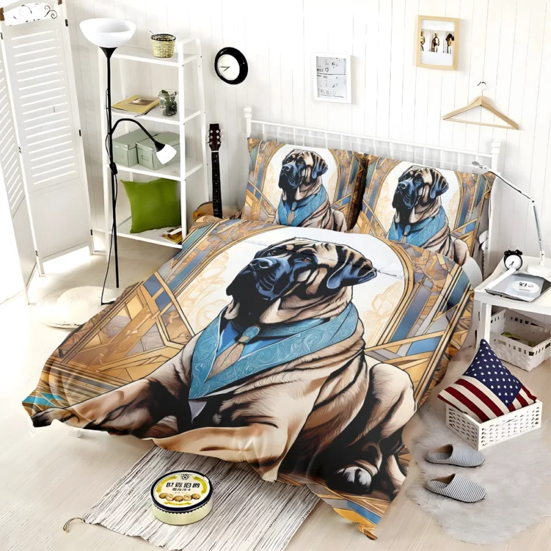 English Mastiff Playful Charm Teen Joy Bedding Set