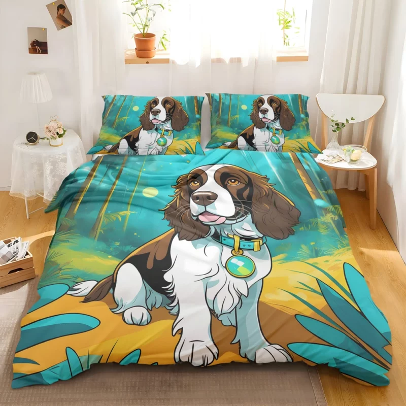 English Springer Spaniel Delight Teen Joyful Surprise Bedding Set 2