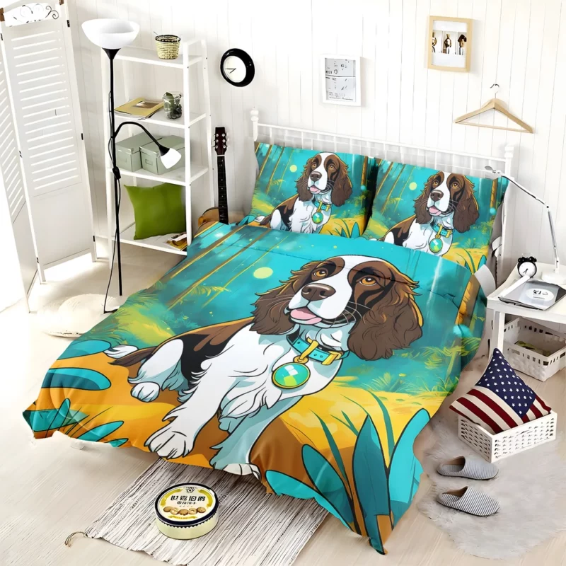 English Springer Spaniel Delight Teen Joyful Surprise Bedding Set