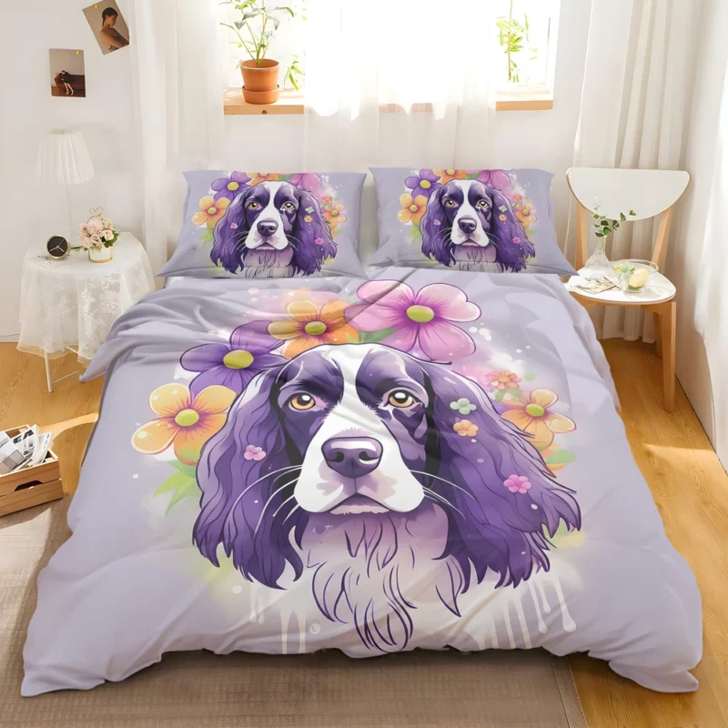 English Springer Spaniel Love Teen Heartfelt Gift Bedding Set 2