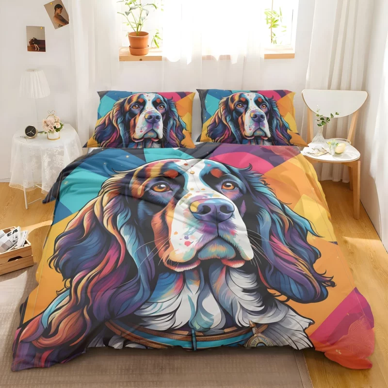 English Springer Spaniel Playful Charm Teen Joy Bedding Set 2