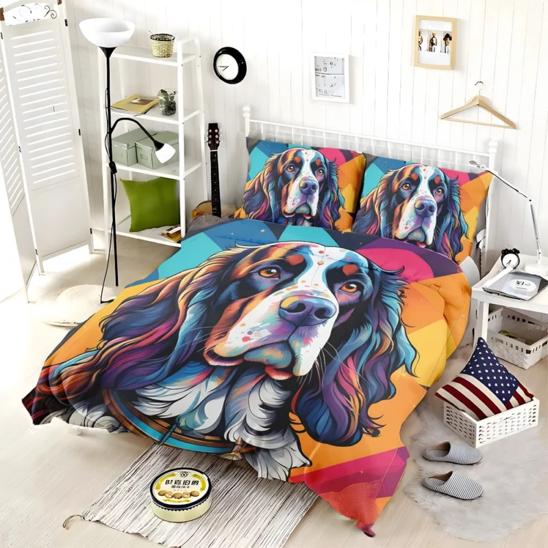 English Springer Spaniel Playful Charm Teen Joy Bedding Set