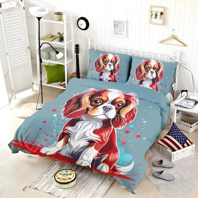 English Toy Spaniel Affection Teen Loving Companion Bedding Set