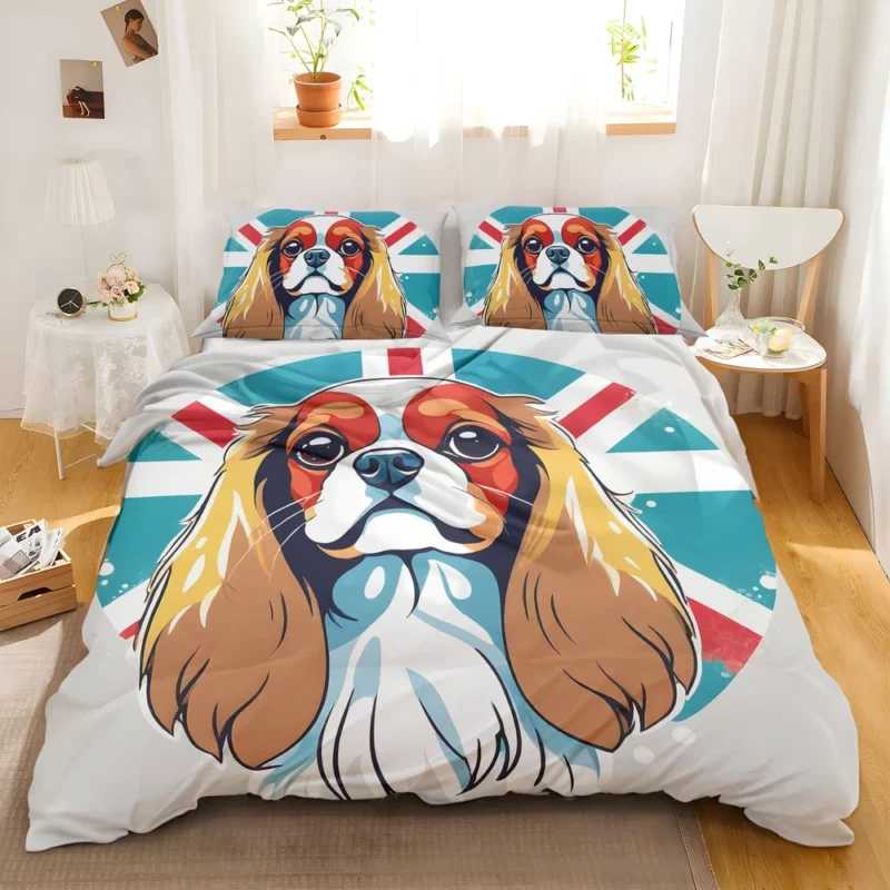 English Toy Spaniel Delight Teen Joyful Surprise Bedding Set 2