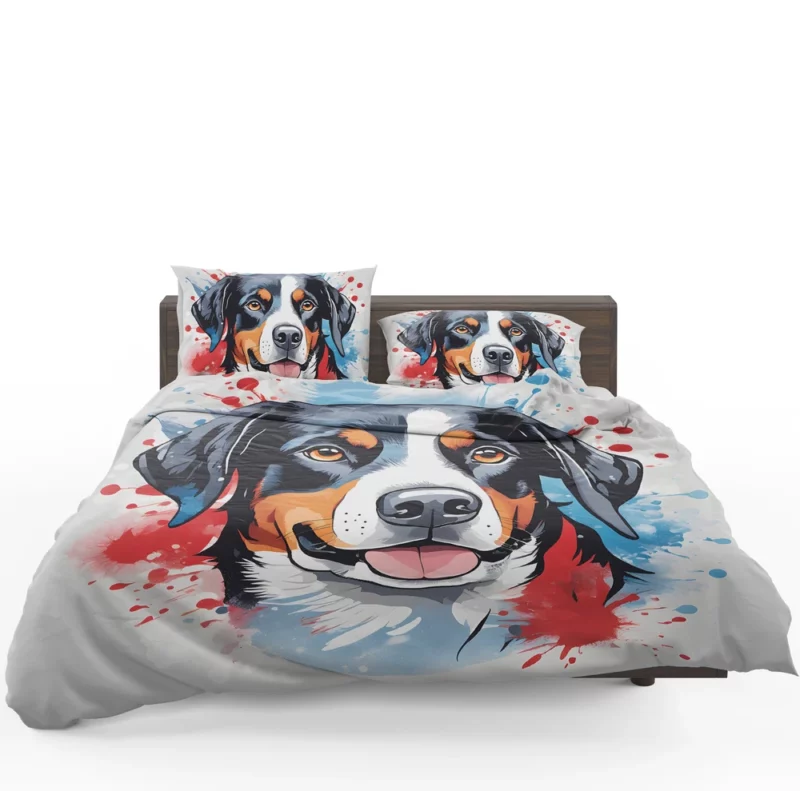 Entlebucher Mountain Birthday Bond Teen Companion Bedding Set 1