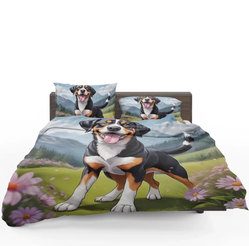 Entlebucher Mountain Playful Charm Teen Joy Bedding Set 1