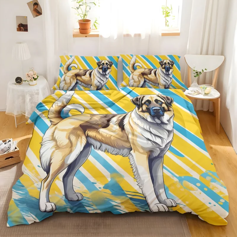 Fearless Anatolian Guardian Dog Valor Bedding Set 2