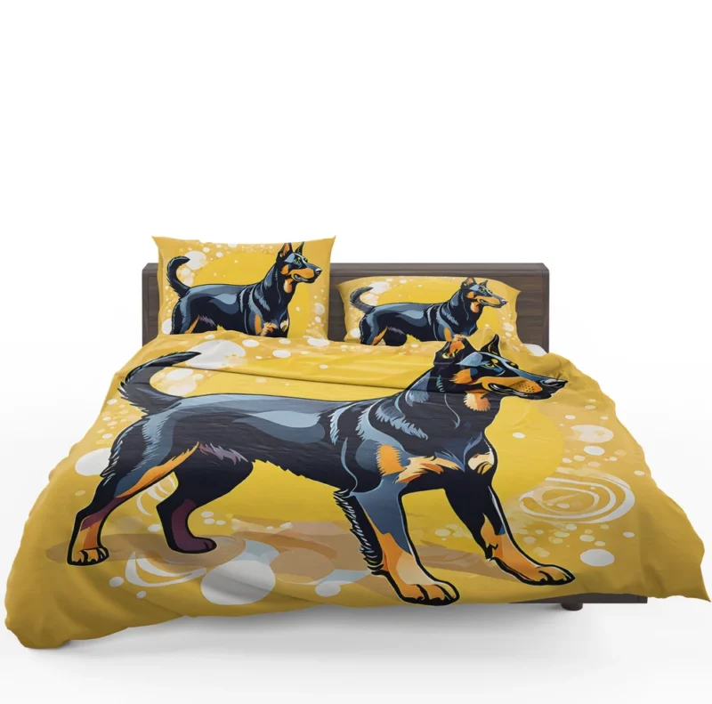 Fearless Guardian Dog Beauceron Strength Bedding Set 1