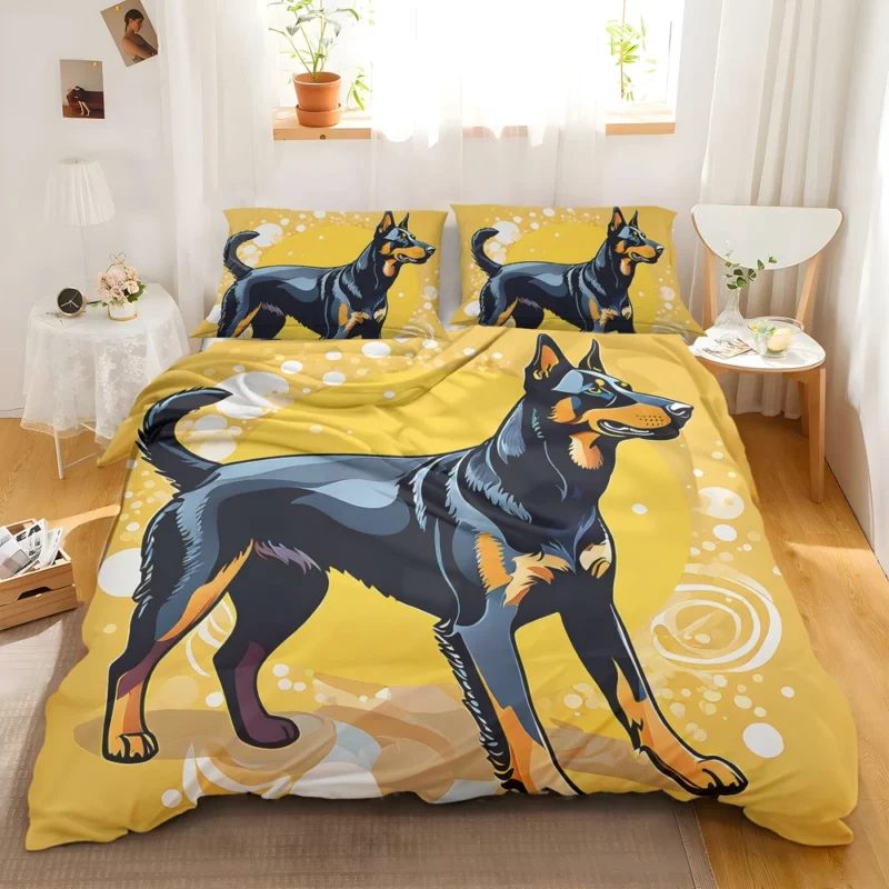 Fearless Guardian Dog Beauceron Strength Bedding Set 2