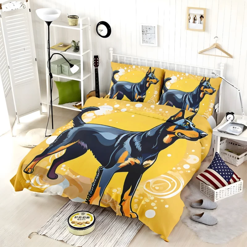 Fearless Guardian Dog Beauceron Strength Bedding Set