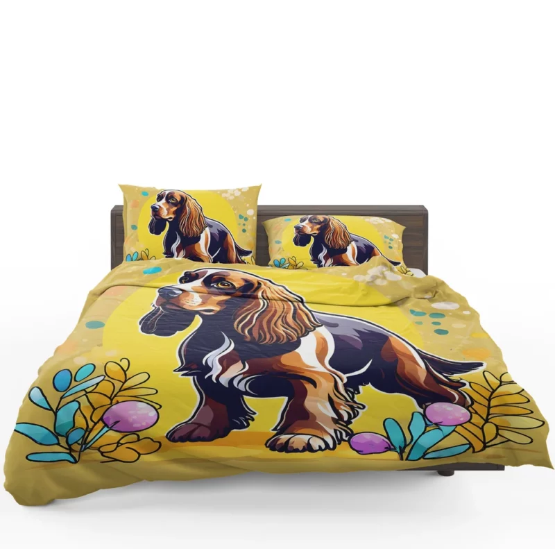 Field Spaniel Birthday Bond Teen Companion Bedding Set 1