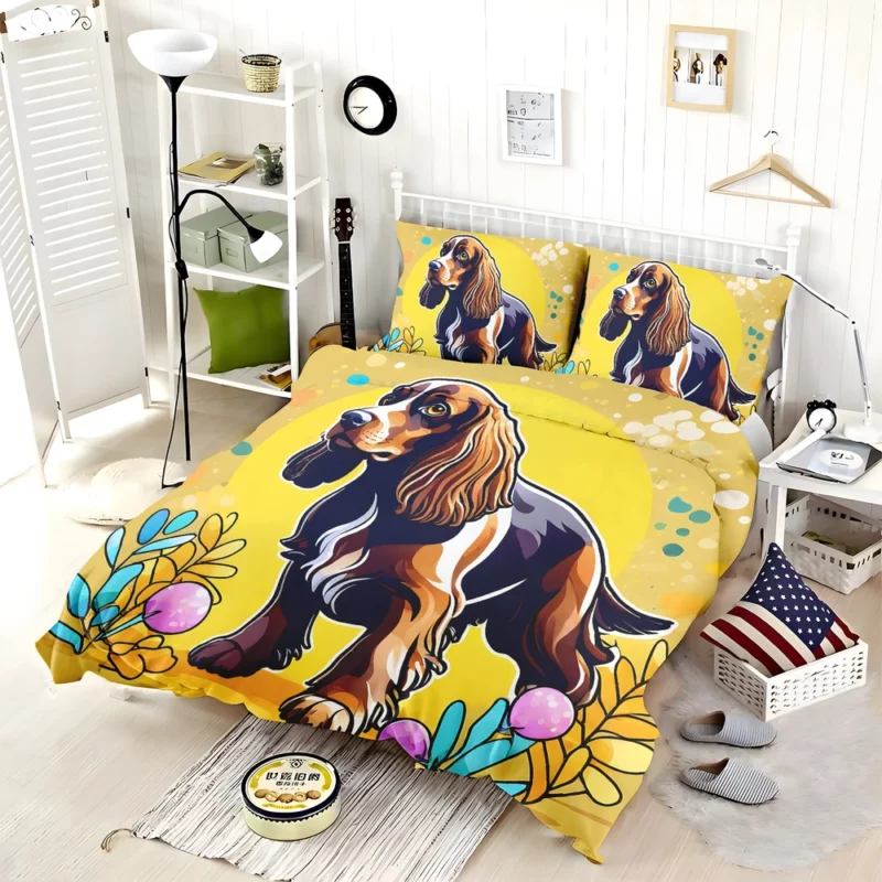 Field Spaniel Birthday Bond Teen Companion Bedding Set