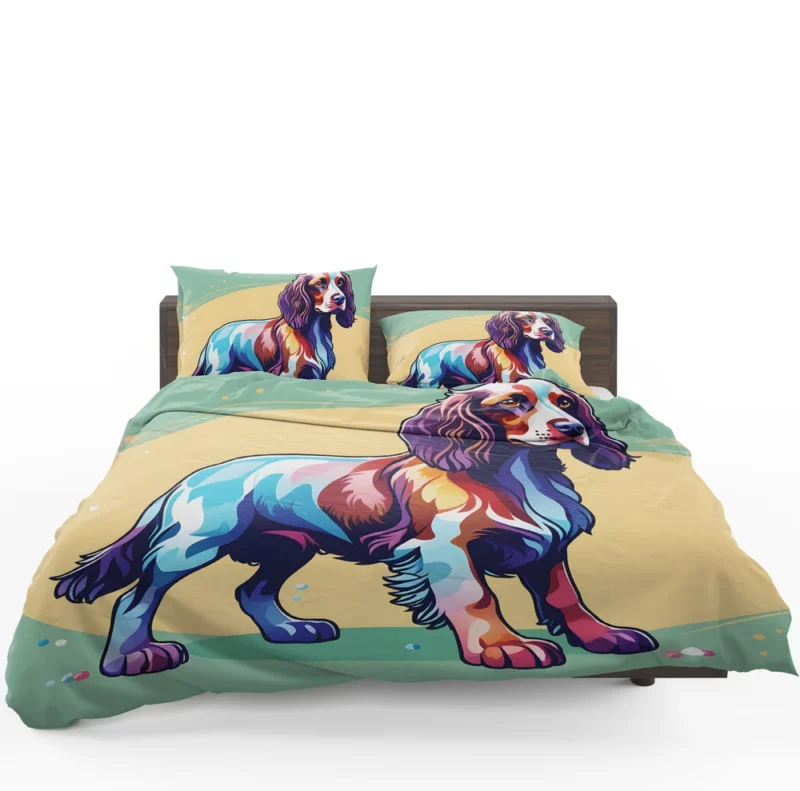 Field Spaniel Charm Teen Birthday Joy Bedding Set 1