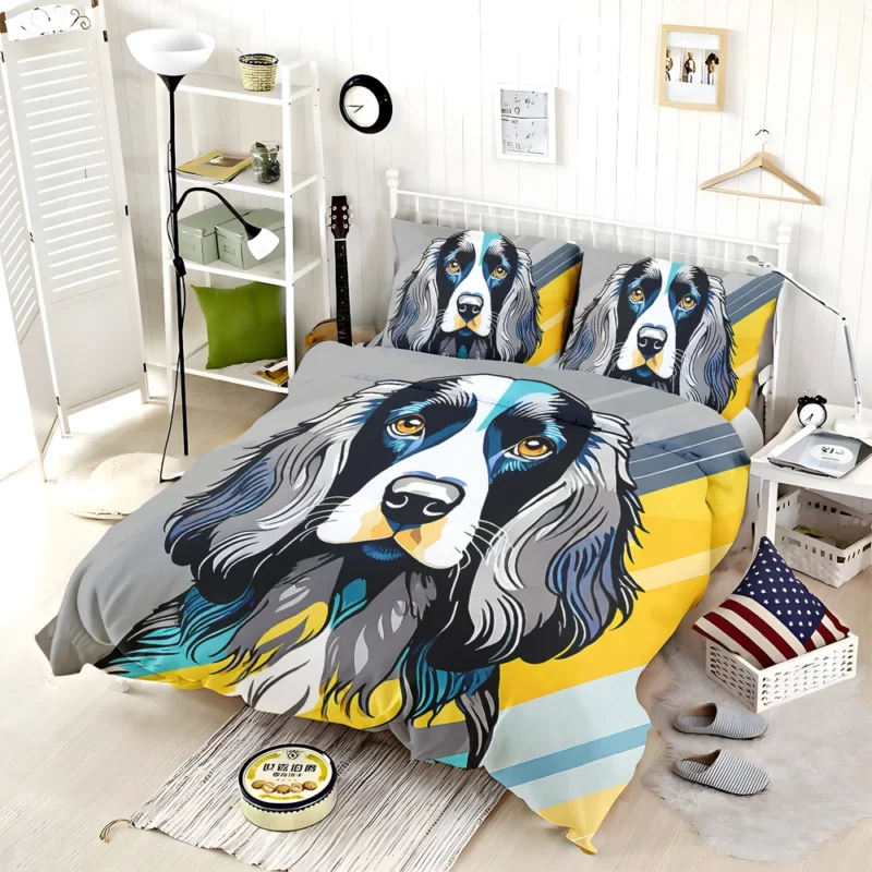 Field Spaniel Dog Delight Teen Joyful Surprise Bedding Set