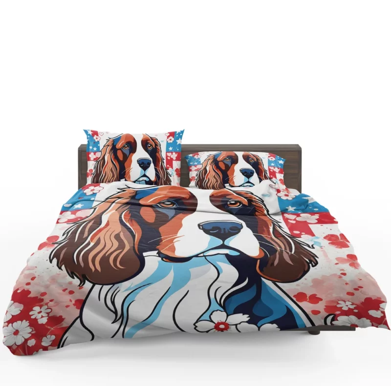 Field Spaniel Elegance Teen Stylish Gift Bedding Set 1