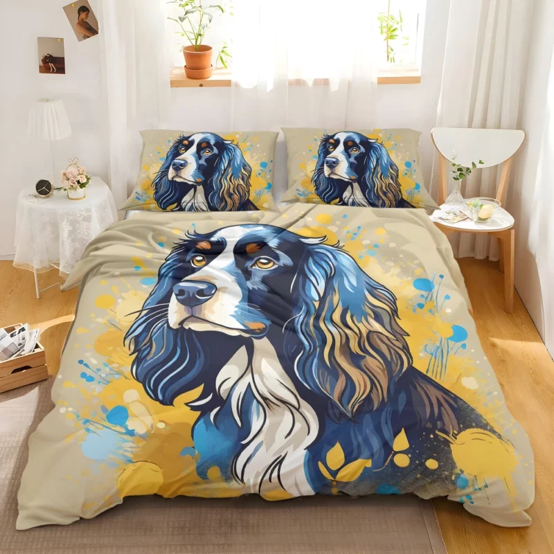 Field Spaniel Love Teen Heartfelt Gift Bedding Set 2