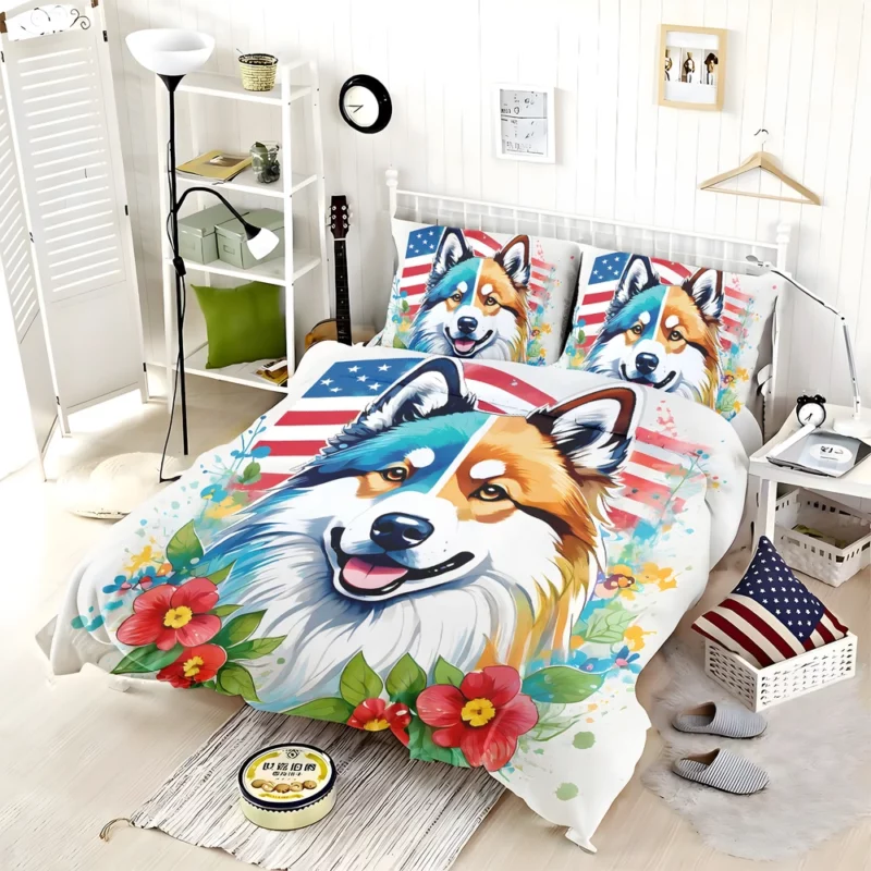 Finnish Lapphund Birthday Surprise Teen Delight Bedding Set