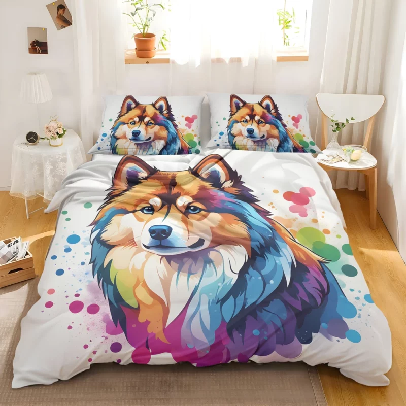 Finnish Lapphund Joy Teen Birthday Delight Bedding Set 2