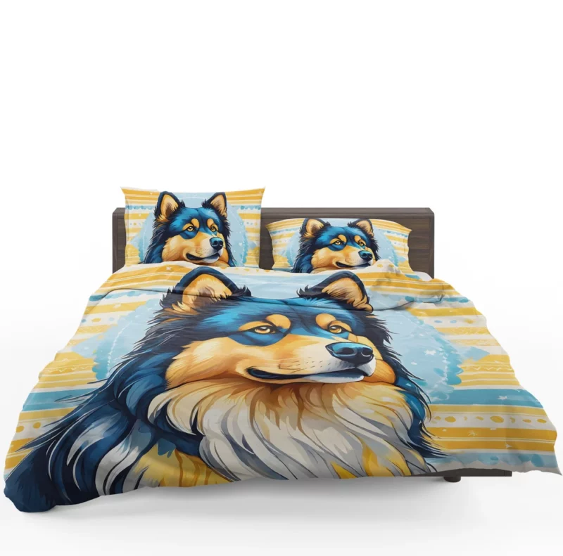 Finnish Lapphund Love Teen Heartfelt Gift Bedding Set 1