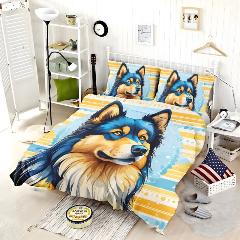 Finnish Lapphund Love Teen Heartfelt Gift Bedding Set