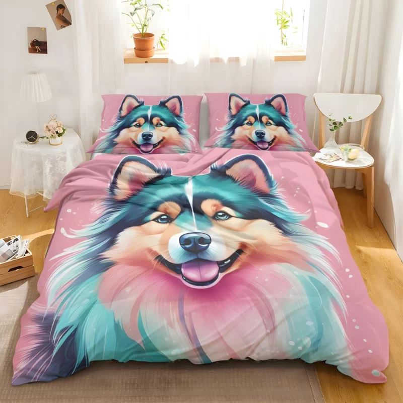 Finnish Lapphund Playful Charm Teen Joy Bedding Set 2