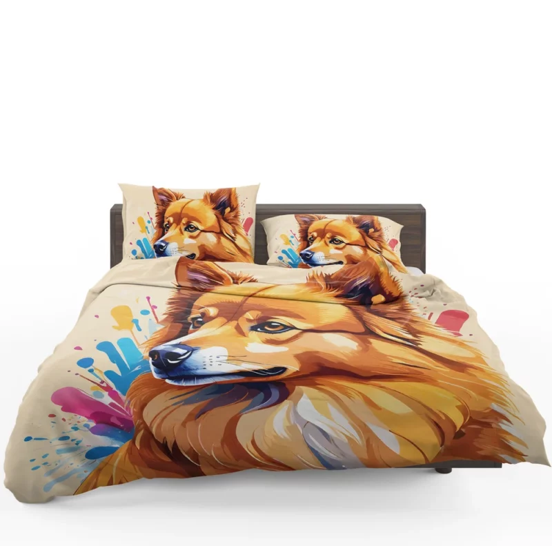 Finnish Spitz Birthday Bond Teen Companion Bedding Set 1