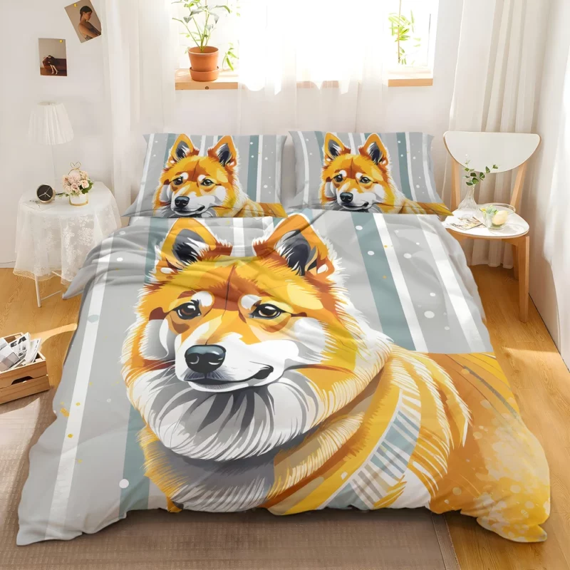 Finnish Spitz Dog Delight Teen Joyful Surprise Bedding Set 2